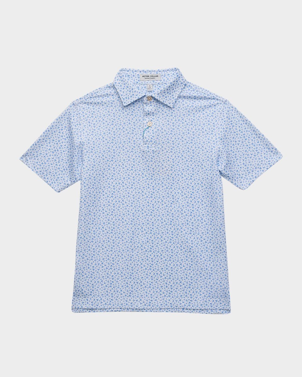 Boy's Finch Youth Performance Jersey Polo, Size XS-XL